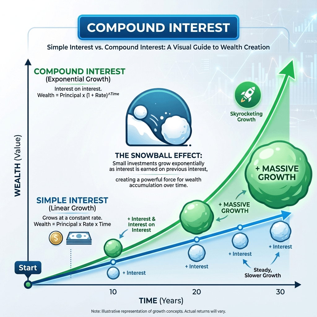 Compound Interest Infographic