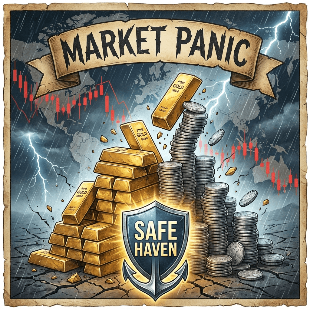 黃金白銀雙雙飆漲，市場究竟在「醞釀」什麼？交易員不敢說的 3 大恐慌