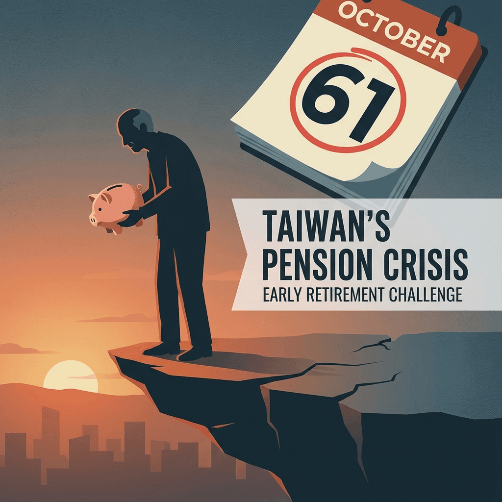 台灣勞工急著退？平均 61 歲就領年金，背後的「窮忙」與年金危機